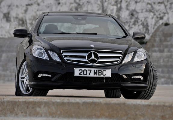 Mercedes-Benz E 500 Coupe AMG Sports Package UK-spec (C207) 2009–12 wallpapers