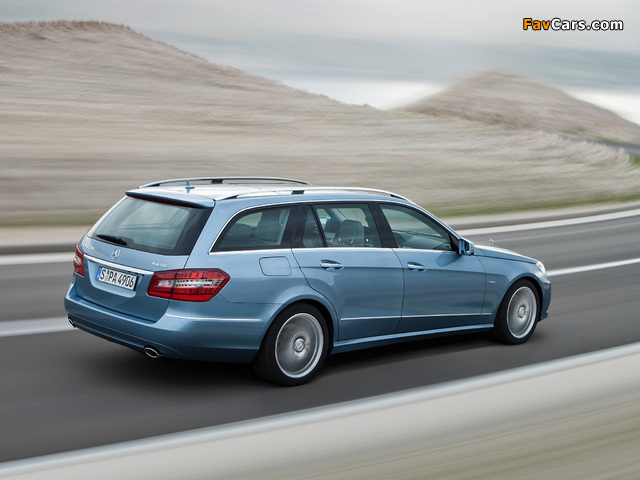 Mercedes-Benz E 350 CDI 4MATIC Estate (S212) 2009–12 wallpapers (640 x 480)