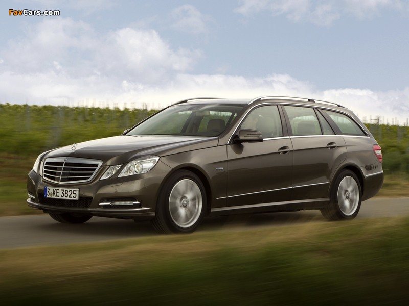 Mercedes-Benz E 250 CDI Estate (S212) 2009–12 wallpapers (800 x 600)