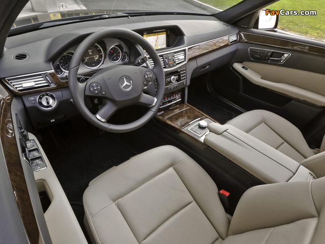 Mercedes-Benz E 350 4MATIC Estate AMG Sports Package US-spec (S212) 2010–12 wallpapers (640 x 480)