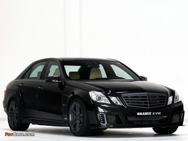 Brabus E V12 (W212) 2010 wallpapers (640 x 480)