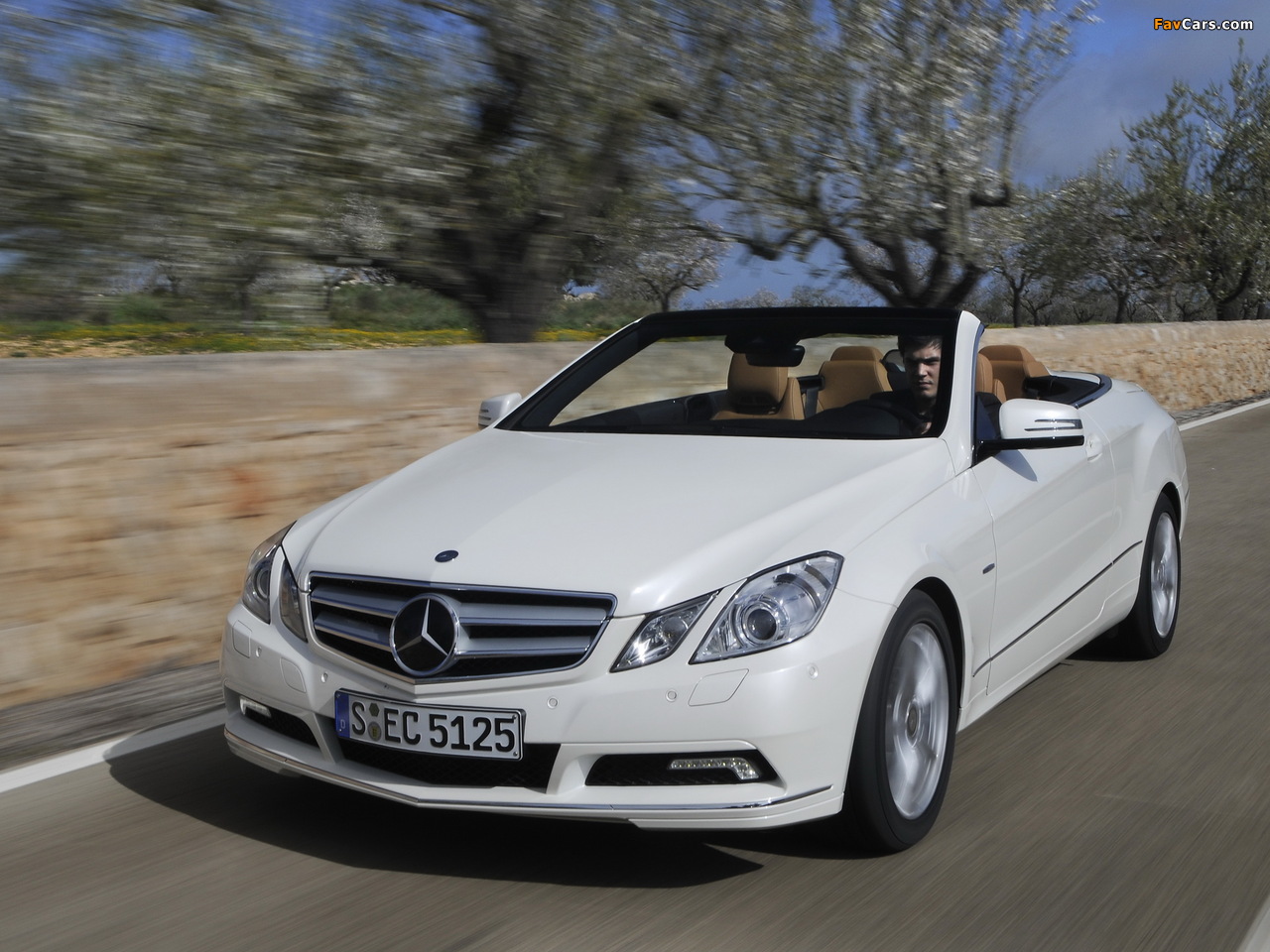 Mercedes-Benz E 250 CGI Cabrio (A207) 2010–12 wallpapers (1280 x 960)