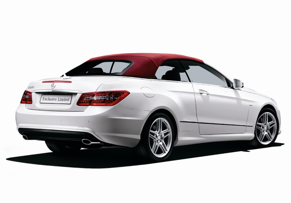 Mercedes-Benz E 350 BlueEfficiency Cabrio Exclusive Limited (A207) 2012 wallpapers