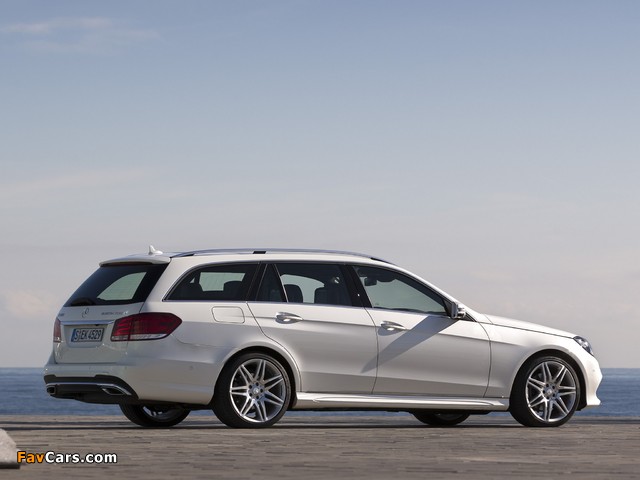 Mercedes-Benz E 300 BlueTec Hybrid AMG Sports Package Estate (S212) 2013 wallpapers (640 x 480)