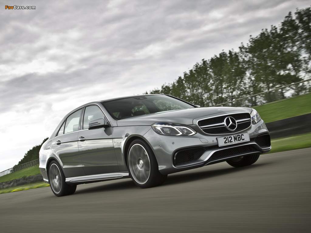 Mercedes-Benz E 63 AMG UK-spec (W212) 2013 wallpapers (1024 x 768)