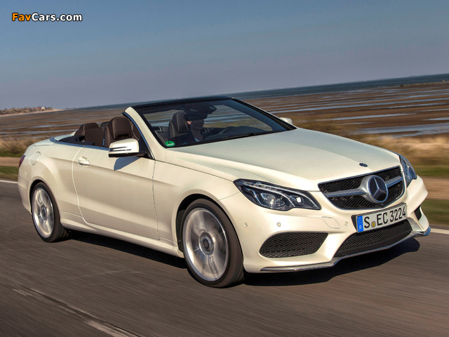 Mercedes-Benz E 400 Cabrio AMG Sports Package (A207) 2013 wallpapers (640 x 480)