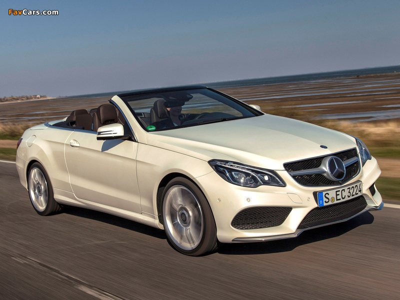 Mercedes-Benz E 400 Cabrio AMG Sports Package (A207) 2013 wallpapers (800 x 600)