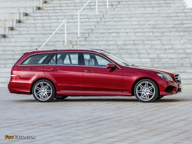 Mercedes-Benz E 250 AMG Sports Package Estate (S212) 2013 wallpapers (640 x 480)