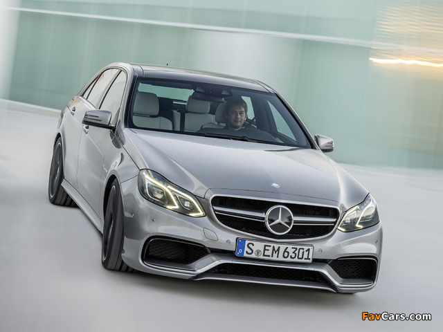 Mercedes-Benz E 63 AMG (W212) 2013 wallpapers (640 x 480)