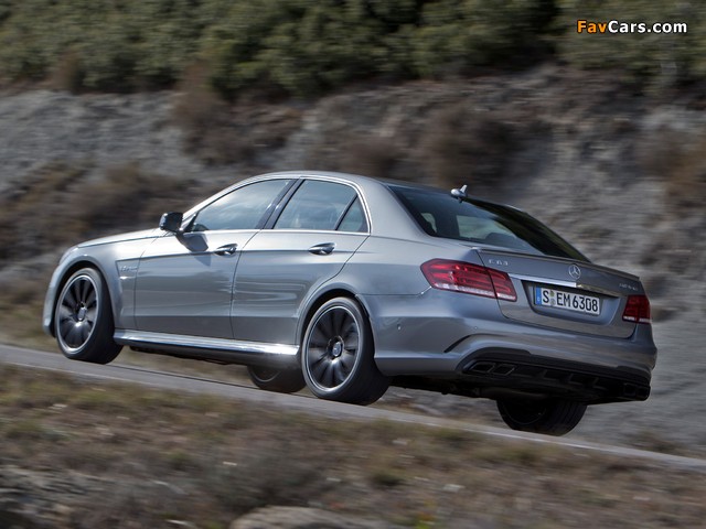 Mercedes-Benz E 63 AMG (W212) 2013 wallpapers (640 x 480)