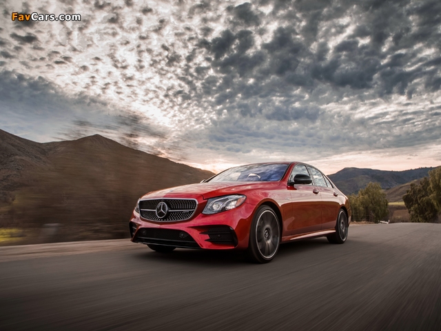 Mercedes-AMG E 43 4MATIC North America (W213) 2016 wallpapers (640 x 480)