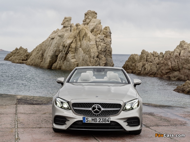 Mercedes-Benz E-Klasse AMG Line Cabrio (A238) 2017 wallpapers (640 x 480)