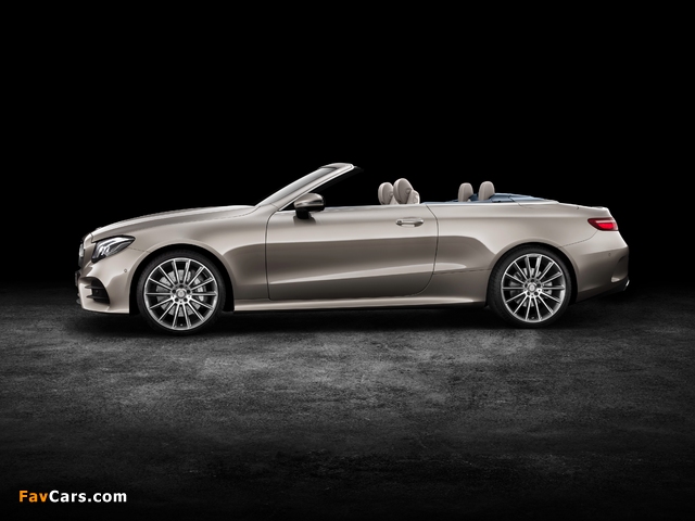 Mercedes-Benz E-Klasse AMG Line Cabrio (A238) 2017 wallpapers (640 x 480)