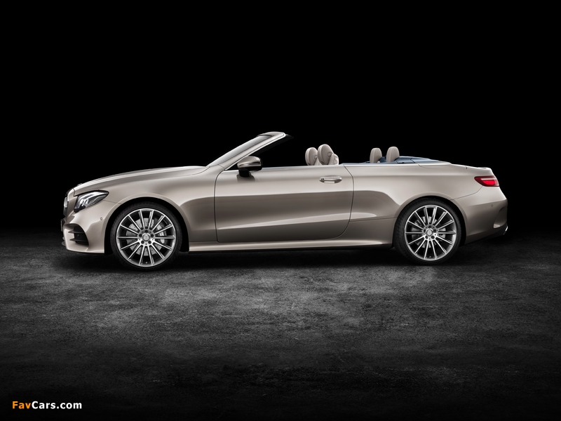 Mercedes-Benz E-Klasse AMG Line Cabrio (A238) 2017 wallpapers (800 x 600)