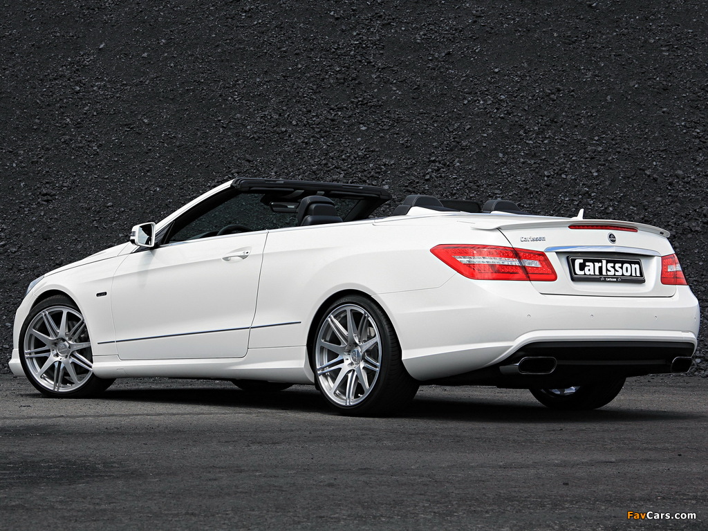 Carlsson Mercedes-Benz E-Klasse Cabrio (A207) 2010 wallpapers (1024 x 768)