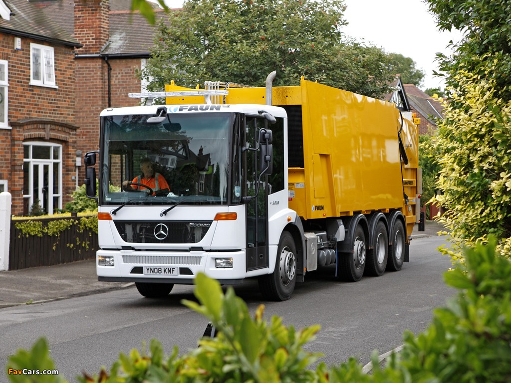 Images of Mercedes-Benz Econic 3233 Rolloffcon UK-spec 1999–2013 (1024 x 768)