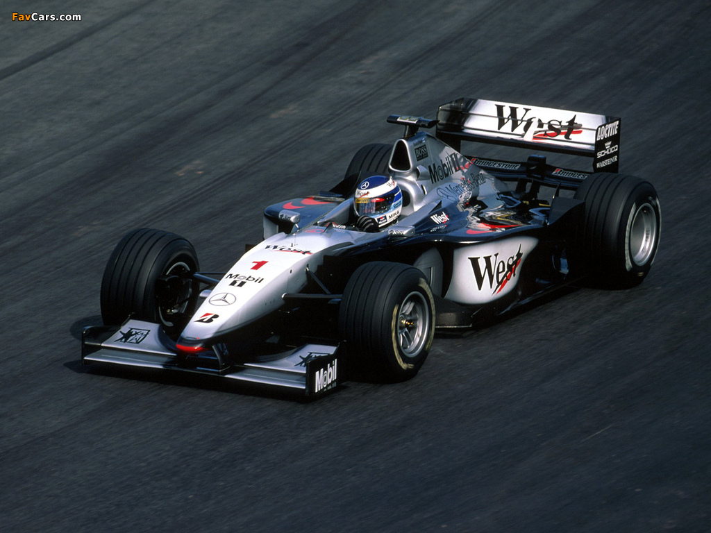 Images of McLaren Mercedes-Benz MP4-14 1999 (1024 x 768)