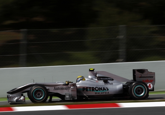 Images of Mercedes GP MGP W01 2010