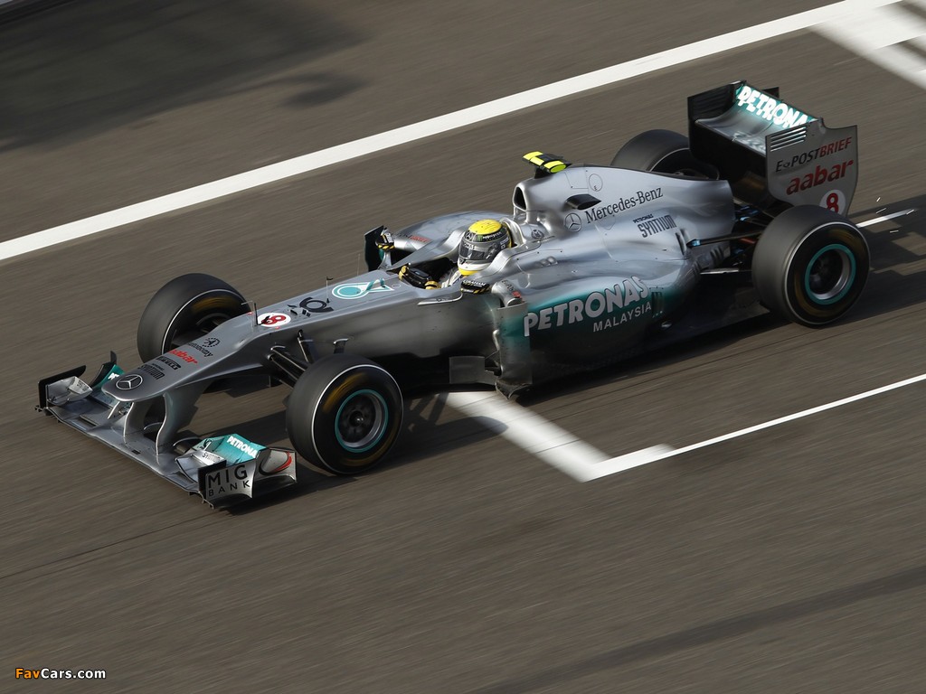Images of Mercedes GP MGP W02 2011 (1024 x 768)