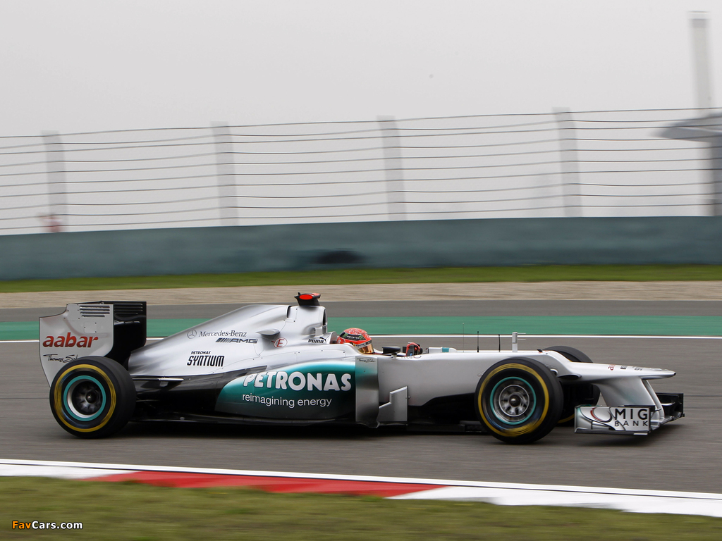 Images of Mercedes GP MGP W03 2012 (1024 x 768)