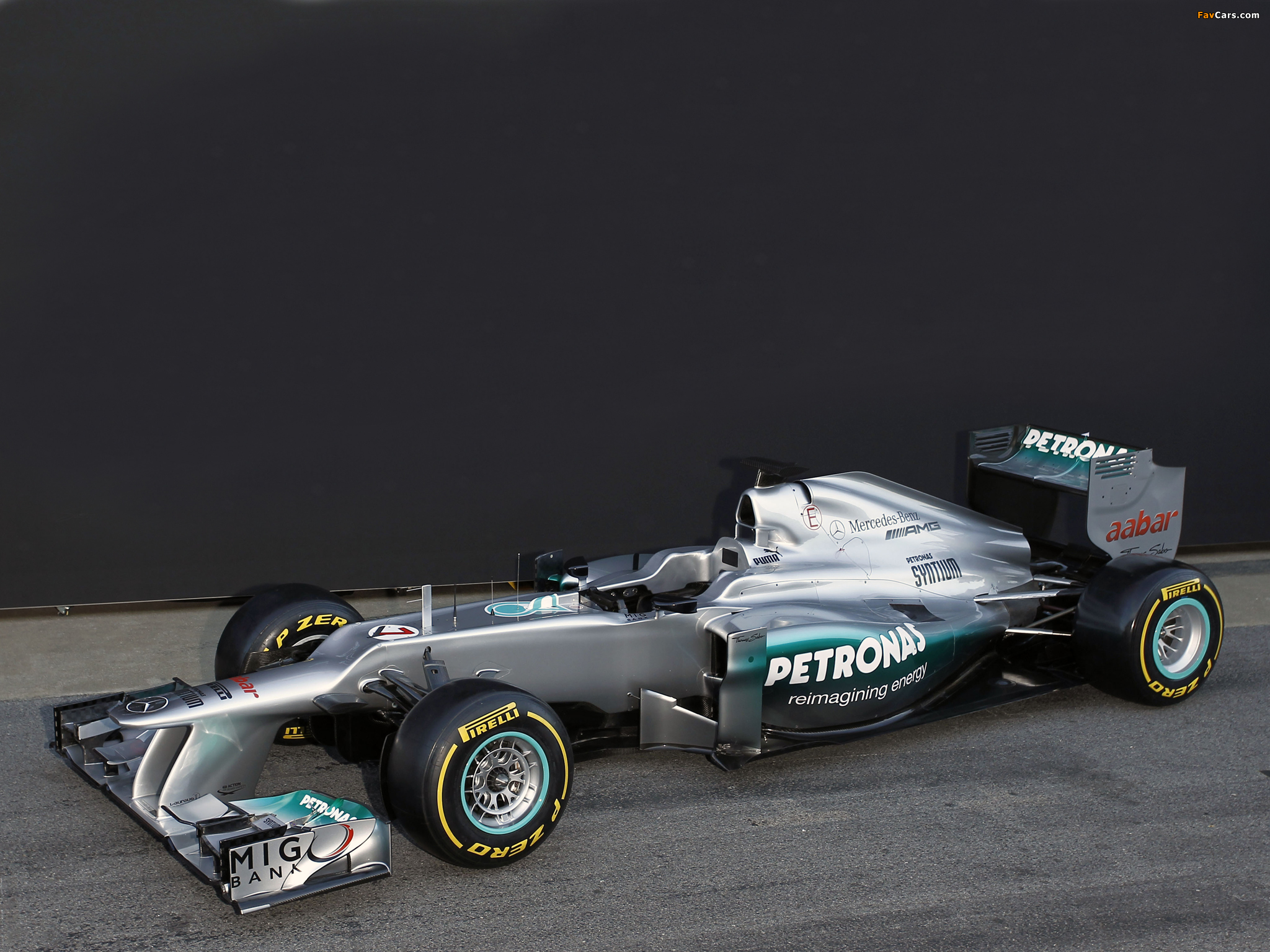 Images of Mercedes GP MGP W03 2012 (2048 x 1536)