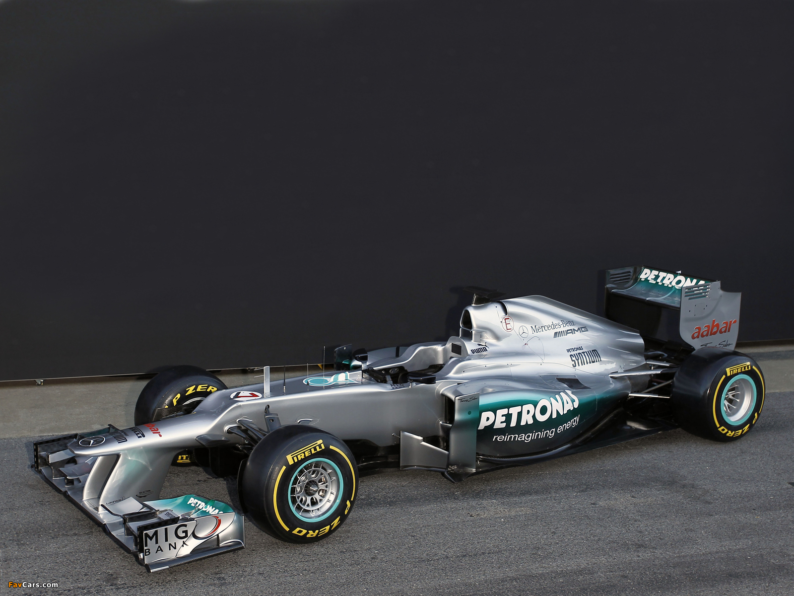 Images of Mercedes GP MGP W03 2012 (1600 x 1200)