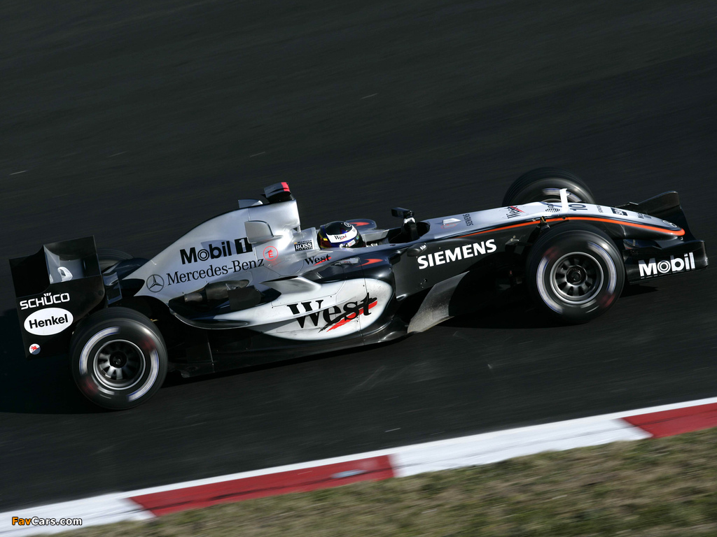 McLaren Mercedes-Benz MP4-20 2005 wallpapers (1024 x 768)