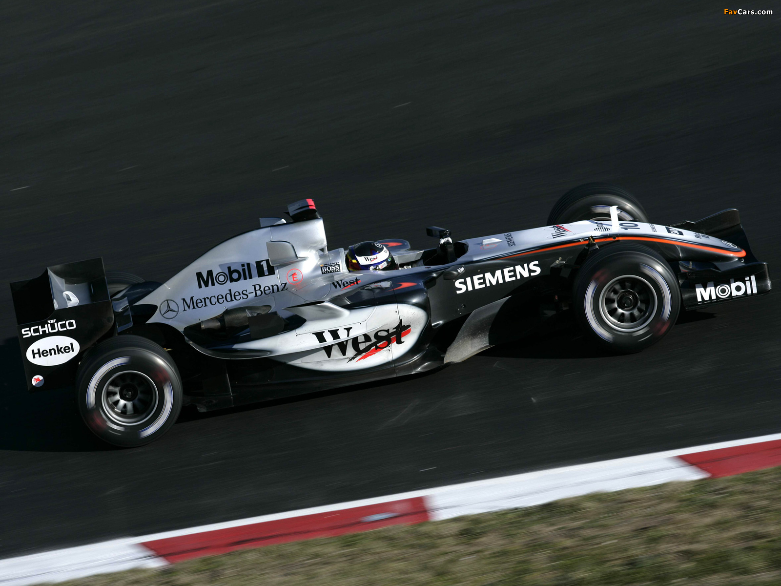 McLaren Mercedes-Benz MP4-20 2005 wallpapers (1600 x 1200)