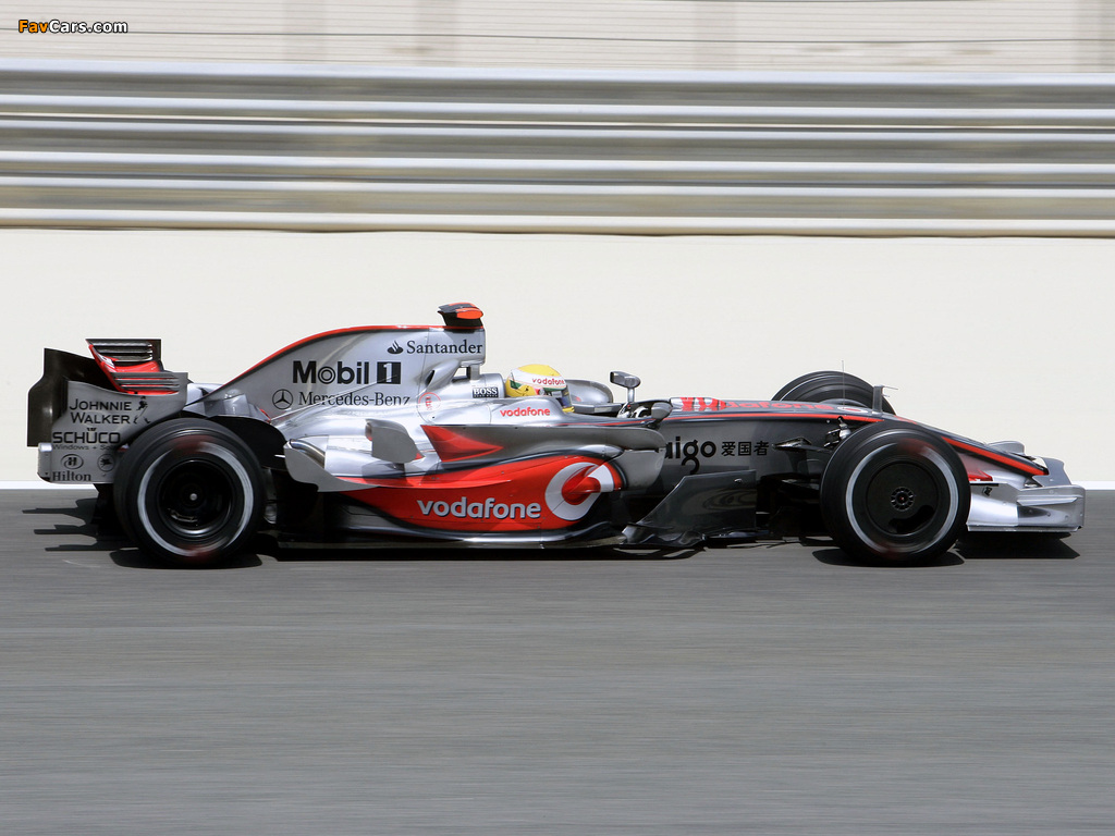 McLaren Mercedes-Benz MP4-23 2008 images (1024 x 768)