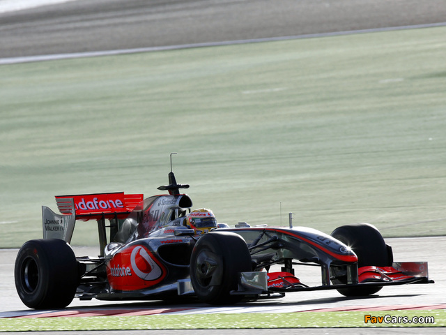 McLaren Mercedes-Benz MP4-24 2009 pictures (640 x 480)