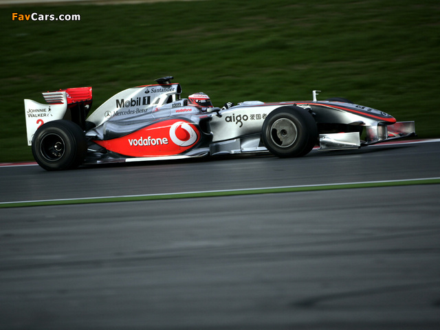 McLaren Mercedes-Benz MP4-24 2009 pictures (640 x 480)