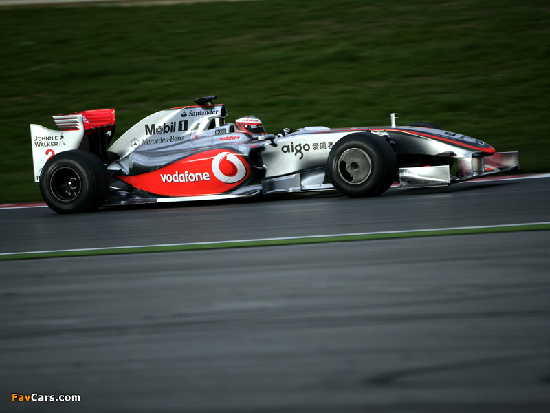 McLaren Mercedes-Benz MP4-24 2009 pictures (800 x 600)