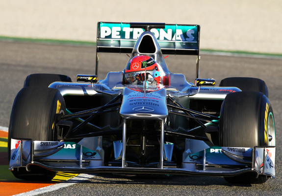Mercedes GP MGP W02 2011 images