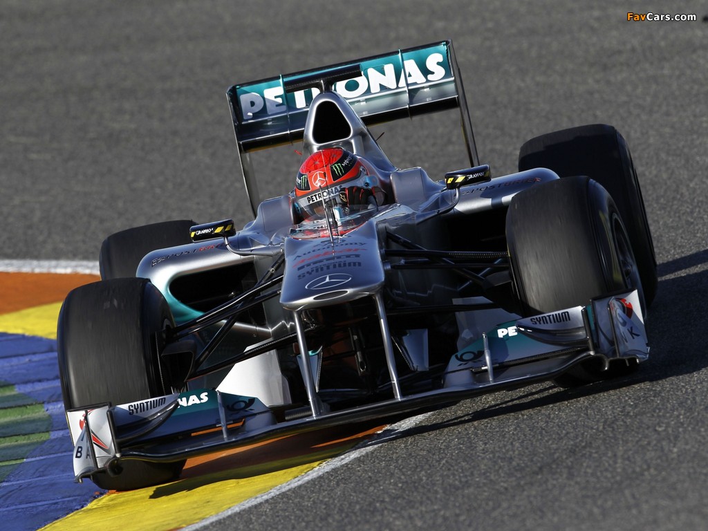 Mercedes GP MGP W02 2011 pictures (1024 x 768)