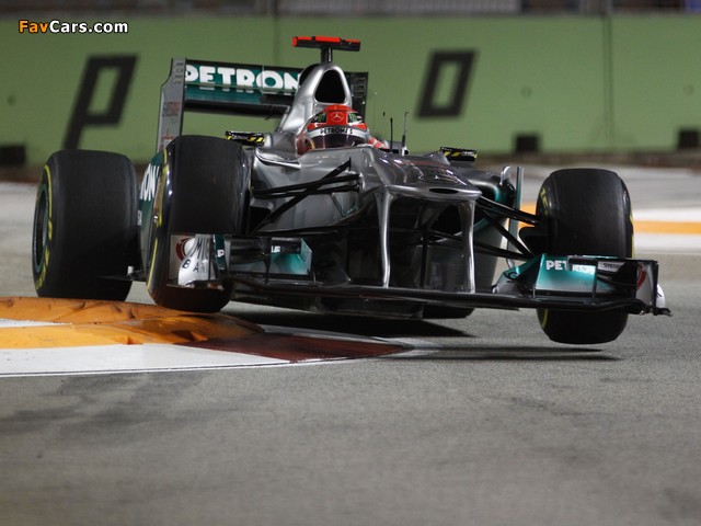 Mercedes GP MGP W02 2011 pictures (640 x 480)