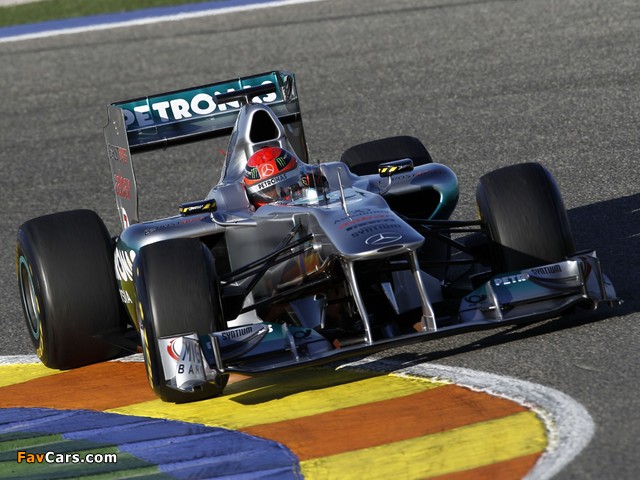 Mercedes GP MGP W02 2011 wallpapers (640 x 480)