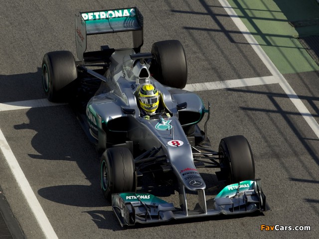 Mercedes GP MGP W03 2012 images (640 x 480)