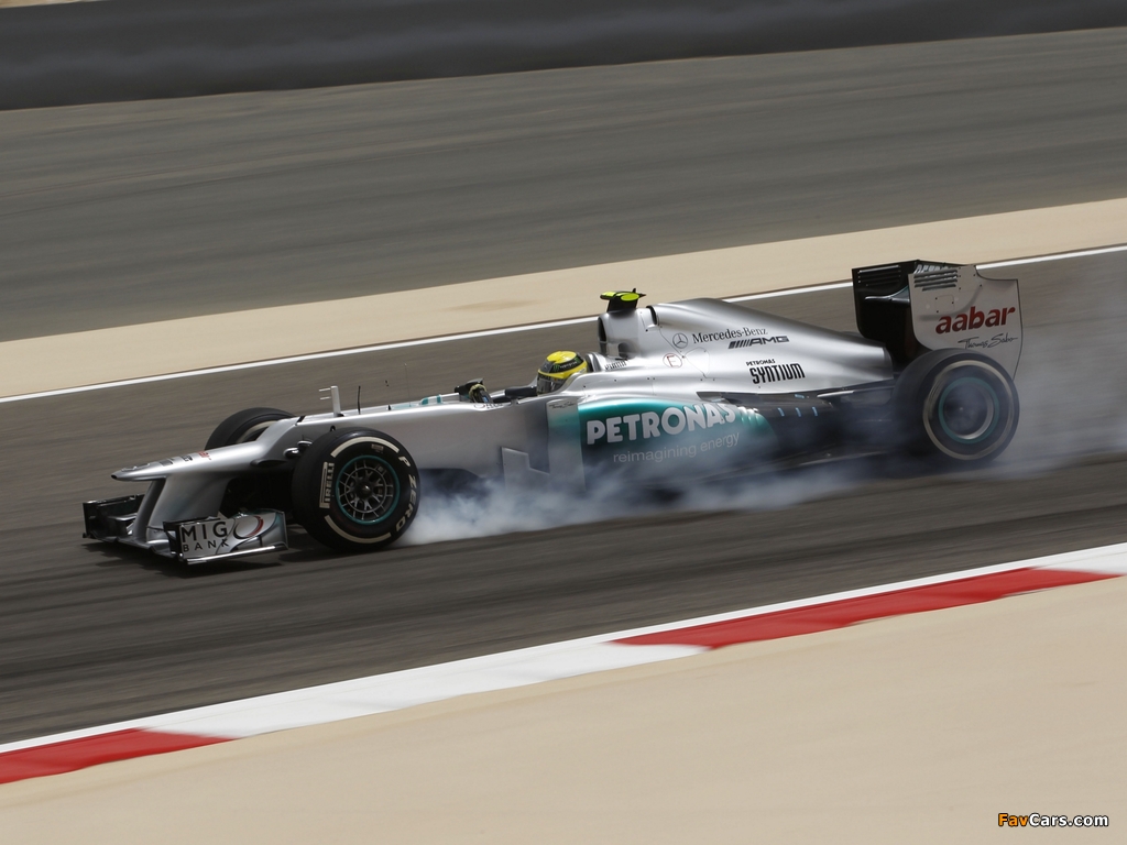 Mercedes GP MGP W03 2012 images (1024 x 768)