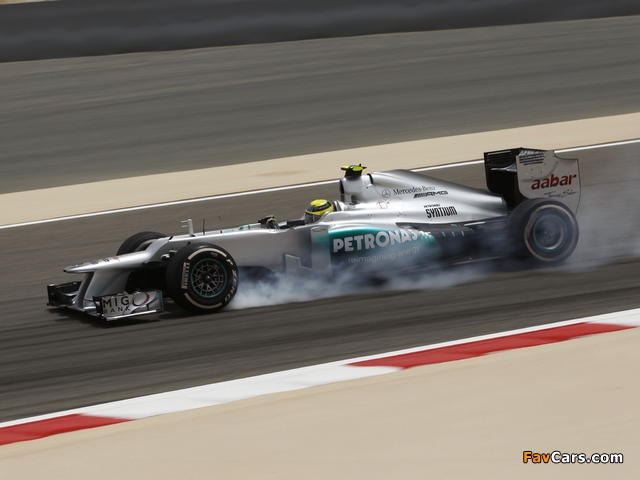 Mercedes GP MGP W03 2012 images (640 x 480)