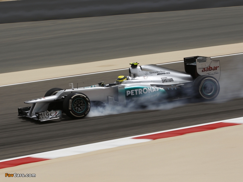 Mercedes GP MGP W03 2012 images (800 x 600)