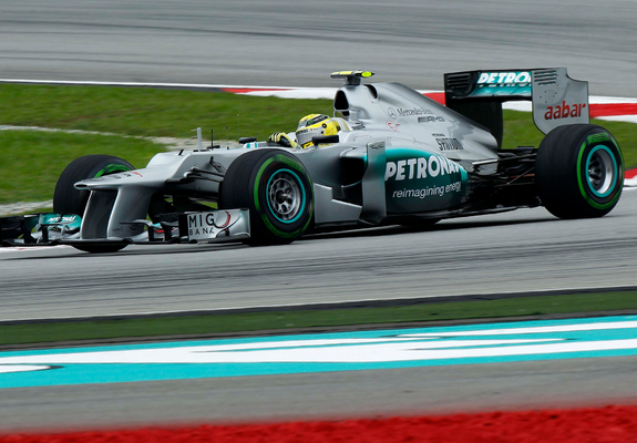 Mercedes GP MGP W03 2012 photos