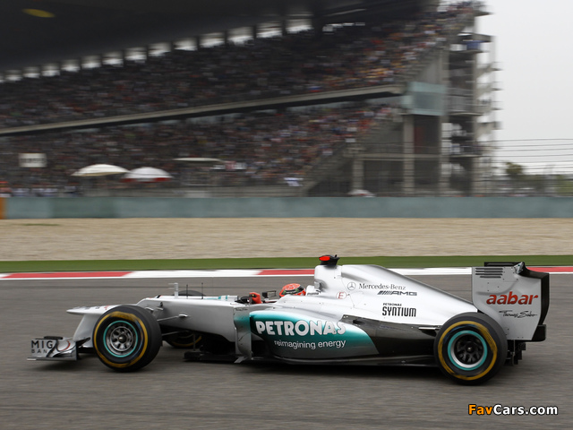 Mercedes GP MGP W03 2012 wallpapers (640 x 480)