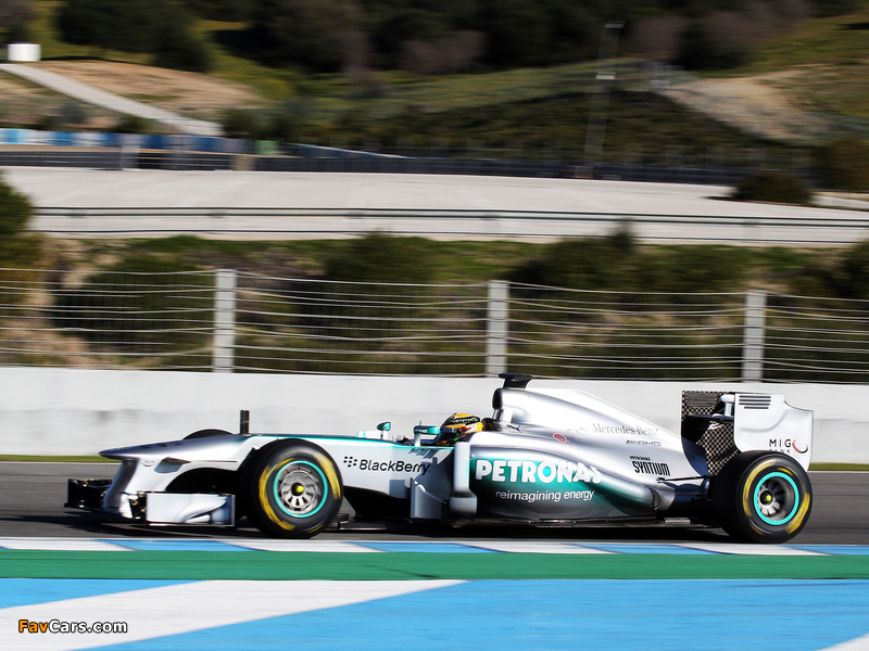 Mercedes GP MGP W04 2013 pictures (800 x 600)