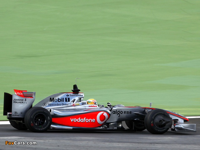 Photos of McLaren Mercedes-Benz MP4-24 2009 (640 x 480)