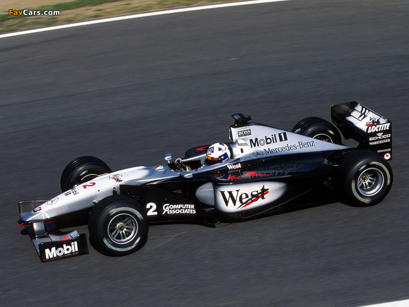 Pictures of McLaren Mercedes-Benz MP4-14 1999 (800 x 600)