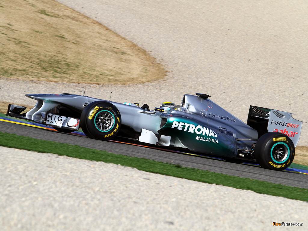 Pictures of Mercedes GP MGP W02 2011 (1024 x 768)