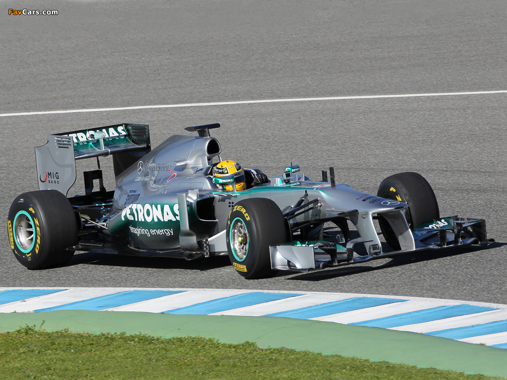 Pictures of Mercedes GP MGP W04 2013 (1024 x 768)