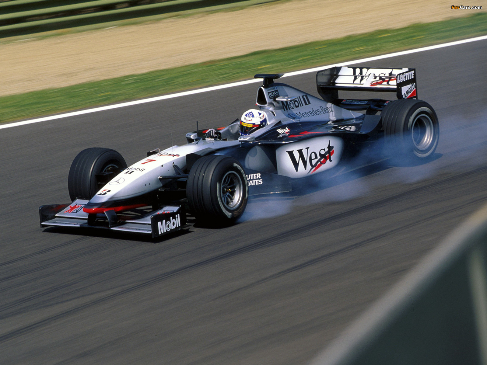 McLaren Mercedes-Benz MP4-13 1998 wallpapers (1600 x 1200)