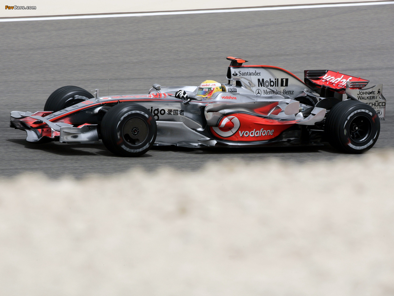 McLaren Mercedes-Benz MP4-23 2008 wallpapers (1280 x 960)