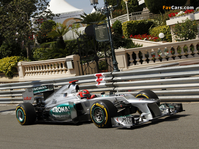 Mercedes GP MGP W03 2012 wallpapers (640 x 480)